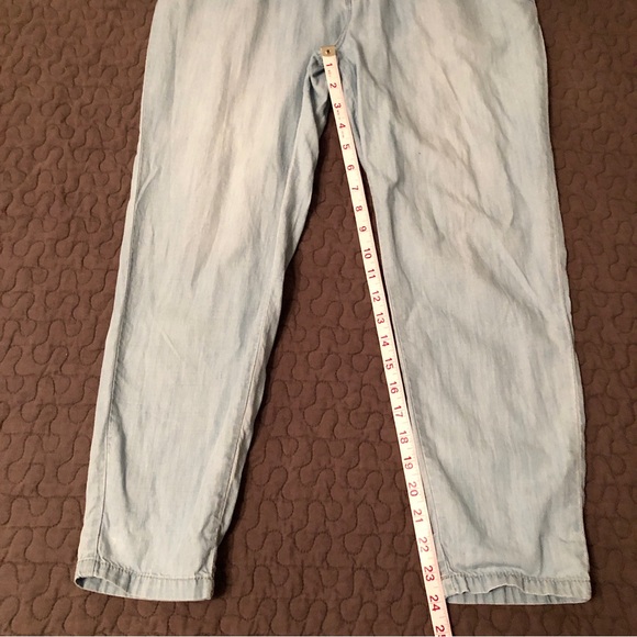 Volcom Lightweight Stonewashed Denim Jumpsuit - Picture 8 of 9
